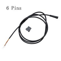 전동킥보드 전기 스쿠터 컨트롤러 + 계기판 TF-100 NJAX-T LIVIAE JH01 다양한 지원 부품, 10 6 Pin  Cable