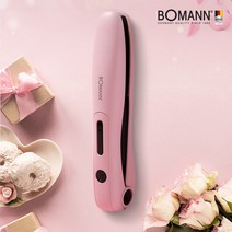 독일 보만 USB충전식 미니 무선고데기 1+1 2EA 온도조절/휴대용/여행용/헤어스타일링/간편휴대