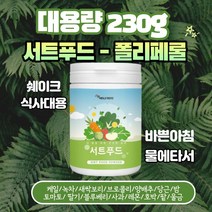 에너데이 서트푸드230g 서트푸드추출분말 대용량 서트푸드가루, 1개
