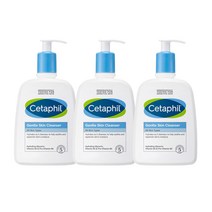 세타필 젠틀 스킨 클렌저, 3개, 473ml