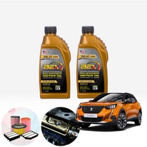 푸조 2008 1.6 (BH02) BEX 수입차용 합성엔진오일 필터세트 ONL-011, 5w30 4통+필터포함, 0