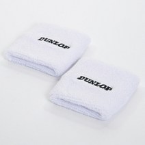 던롭 WRIST BAND 2단 손목밴드, 흰색