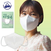 [본사판매] 지원정 KF94 새부리형 마스크 100매 (25매입*4팩) 비말차단마스크, 대형, 4개, 화이트, 25개입