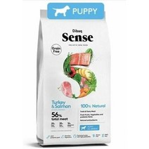 디바크 센스 그레인프리 퍼피 터키&살몬 사료 2kg