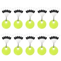10 그룹 세트 고무 공간 콩 바다 잉어 플라이 낚시 블랙 타원형 스토퍼 플로트 피스, 01 olive   S