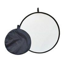 원형 반사판 포토 사진 촬영 야외 유튜버 조명판 소 60CM 확산판 반사천 휴대용반사판 핸드폰반사판
