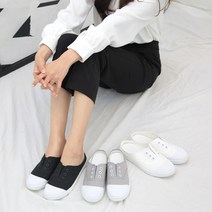 홀리버니 여성용 캔버스 뮬 스니커즈 mue1713