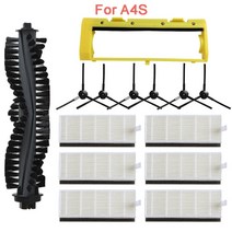 산업용 회사 교체 롤러 사이드 브러시 기본 먼지 필터 HEPA 걸레 세트 ilife A4 A4S A40 X432 폴라리스 PVCR 0826 로봇 진공 청소기 부품용, [09] 012