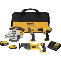 디월트 20V MAX 무선 드릴 콤보 키트 4공구DCK445D1M1, DCK445D1M1