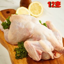 염지 삼계 닭 도매 유통 영계 생닭 - 12호 (1150g-1250g), 1각배절단_무염지 | 1진공..