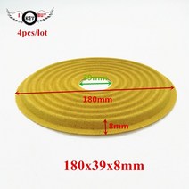 마린보트 악세사리 나는 키 구매 4 개몫 180mmx39mm 우퍼 스프링 패드 15-18 인치 우퍼 탄성 웨이브 센터링 피스 39-75mm 코일 자유롭게 절단
