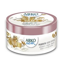 arko nem 프리바이오틱 비건 페이스 바디 스킨 크림 250 ml 파라벤 실리콘 무알코올 보습 최대 48시간 데이 크림 for women children men (almond, 귀리 우유