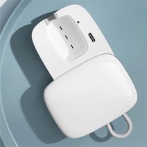 Fowod 1인용 UVC LED 무선 칫솔살균기 여행 미니 휴대용 자동 칫솔 살균기 건조기, 화이트
