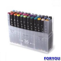 ForU261 신한 트윈마카 36색 그리기 학교 화방 수업 미술 아트 전공 교실 문구, 상세페이지 참조