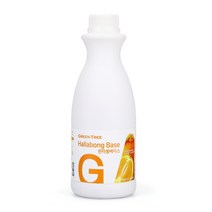 그린트리 한라봉 에이드 베이스 1.25kg 원액 음료 스무디 주스 카페음료, 1개