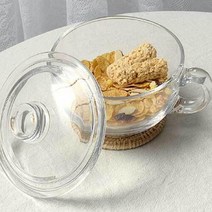 디저트볼 유리그릇 화채 소스 아이스크림 빙수 450mL, 1P 세트