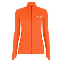 살레와 Salewa 양털 후리스 집업 Pedroc Polarlite - 여성용 오렌지