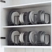 심플 접시 꽂이, 블랙