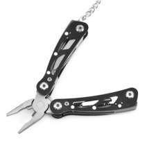 공구세트 공업 산업 가정용 휴대용 미니 Multitool 420 스테인레스 스틸 펜 치 나이프 스크루 드라이버 야, 02 Black