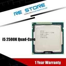 I3-6100인텔 i5 2500K 쿼드 코어 3.3GHz LGA 1155 프로세서 TDP 95W 6MB 캐시 HD 그래픽 i52500k 데스크탑, 한개옵션0