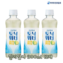 토닉워터 탄산수 깔라만시 스파클링 워터 진로 토닉 플레인 칵테일 소토닉 대용량, 깔라만시300ml, 12개입