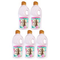 AURA 윌 유 메리미 일반 섬유유연제 본품, 1L, 5개입