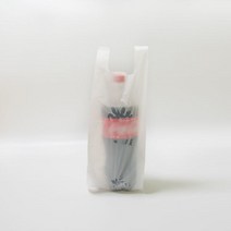 [솔잠비] 음료수봉투 손잡이 콜라봉투(대) 페트병 1.5L 500장, 상세 설명 참조