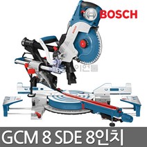 보쉬 슬라이딩 각도절단기 GCM8SDE 8인치 속도조절가능, 상세 설명 참조