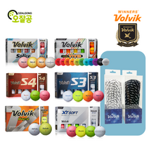 볼빅 골프공 6종 솔리체 뉴 비비드 XT 소프트 마그마 S3 / S4 아이스주머니, 01. 솔리체(Solice)