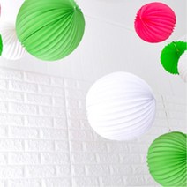 페이퍼벌룬 30cm 화이트 파티장식 키즈카페 포토존꾸미기 백일 종이꽃 단체