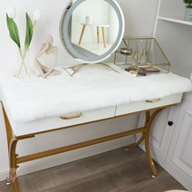 단색 토끼털 화장대 깔개 매트 식탁 책상 테이블 보 데스크 패드, 40X40CM, A