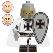 중세기사 나이츠 병사 블럭 호환 미니 피규어, 55.튜턴 기사 XH1734
