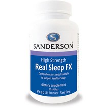 샌더슨 리얼 슬립 Real Sleep FX 60정 - 새해 판매처 재고 정리 유효기간 26년 6월