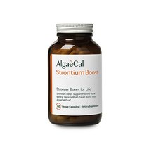 비타민보충 ALGAECAL - Strontium Boost Natural Supplement for Bone Density Increase Citrate 680 mg Easy