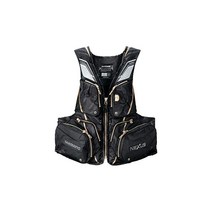 시마노 (SHIMANO) 라이프 재킷 구명 조끼 NEXUS·플로팅 베스트 EX 블랙 L VF-121T