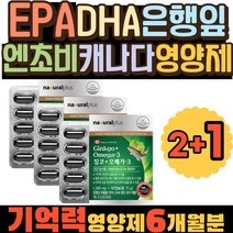 캐나다 영양제 EPA DHA 은행잎추출물 멸치 엔초비 60대 부모님 중학생 고등학생 노인 혈중중성지질 혈행 기억력 눈건강 개선 징코 오메가3 필수 영양소 간단한 수험생 수능 선물