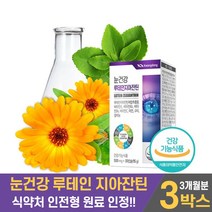 담다 광동 눈건강 루테인 지아잔틴 복합추출물 뉴테인 누태인 제아잔틴 LUTEIN 비타민 아연 구리, 3박스, 500mg x 30캡슐
