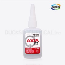 K_엑시아 AXIA 목재 다가공 순간접착제 878_50g 산업용, 단품
