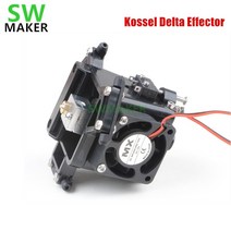 멀티이펙터 일렉기타이펙터 다이렉트박스 사출 reprap kossel 델타 전체 키트세트, 3.0 v6 및 팬 포함, 12v