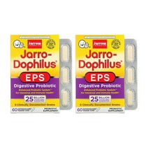 자로우 포뮬러스 도피러스 EPS 250억 유산균 60캡슐 X 2통, 2개, 60개