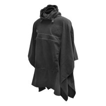 밀리터리박스 해저드4 플리스 판초 (블랙), 단품없음