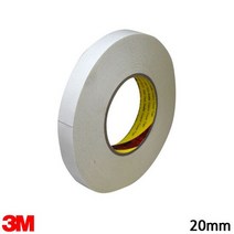 3M 9070 부직포 양면테이프 20mm x 50M 오피스용품 잎 이프 사무, 상세페이지 참조, 옵션이없는상품임