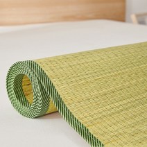 왕골자리 밀짚 매트 여름 전통, 가로 47cm x 세로 70cm (싱글 허브 베갯잇)