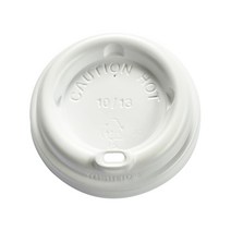 (종이컵뚜껑) 10/13온스 튜브형(개방)-화이트 1000개/1박스, 1박스, 1000개