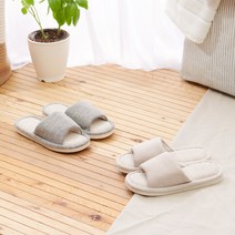 [익일 출고] 강블리 폭신폭신 거실화, 베이지 2개