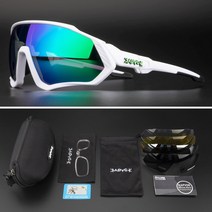 새로운 스타일 UV400 자전거 선글라스 산악 남성 편광 여성 스포츠 고글 안경 MTB 로드 사이클링, KE9408-06-5lens, 05 KE9408-06-5lens