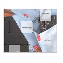 [로디스] MXI 아이나비 팅크웨어 전용 8형 매립및거치겸용내비게이션 악세서리, 작은파우치크리너융, 1MB