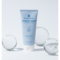 블루밍셀 퍼펙트딥 클렌징폼 120ml 폼클렌징 약산성폼클렌징 클렌징폼 약산성클렌징 딥클렌징 피부과화장품, 1개