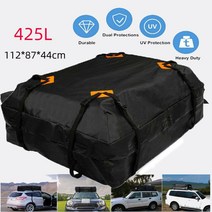 자동차루프랙 루프백 호환 자동차 SUV 소프트 접이식 매트 420 천 보관 캐리어 가방, 02 bag Non Slip Mat