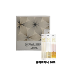 끌레르허니 벌꿀스틱 꿀스틱 답례품 천연꿀 90포, 야생꿀 90포